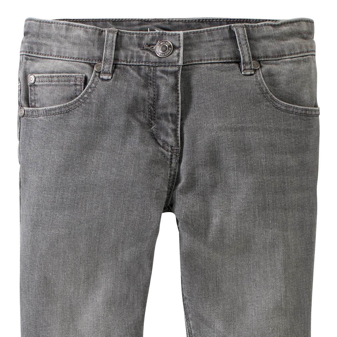 Mädchen Skinny-Jeans mit Used-Waschung