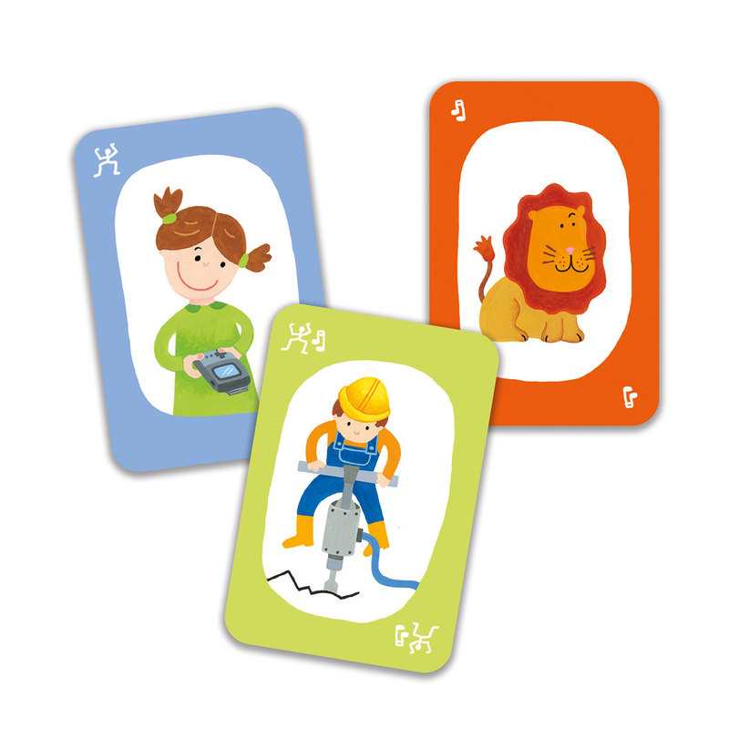 Jeu de cartes Pouet ! Pouet ! Djeco