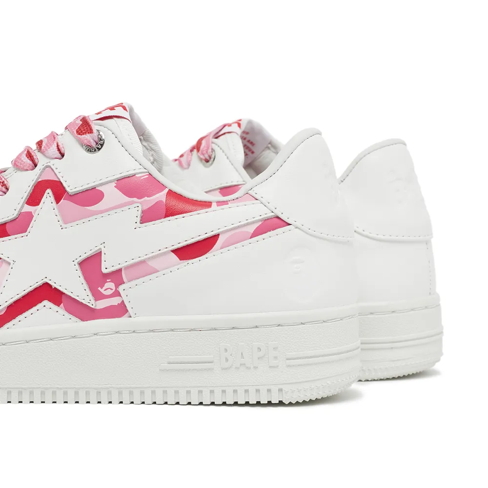 A Bathing Ape Wmns Sta ABC Camo Cutout L 001FWK302307LPNK / pink