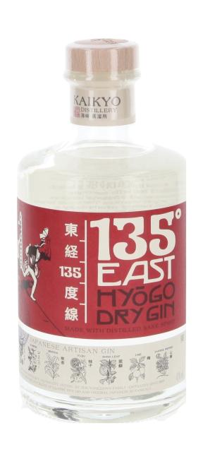 135° East Hyogo Dry Gin 0,7 l·42 % vol