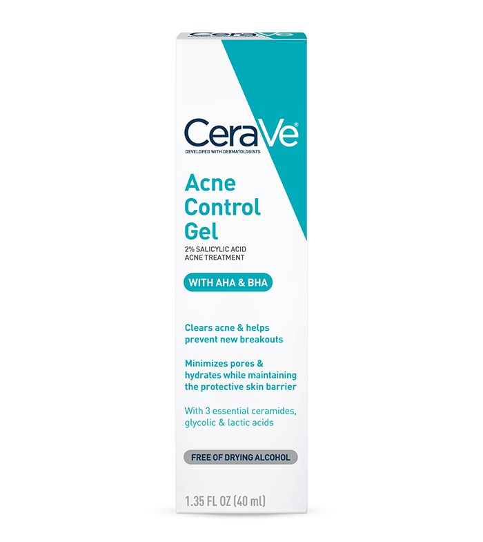 Gel anti-acné hydratant pour le visage