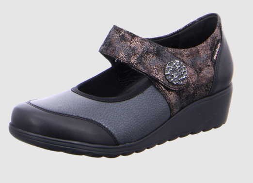 MEPHISTO Klassische Slipper schwarz Slipper schwarz