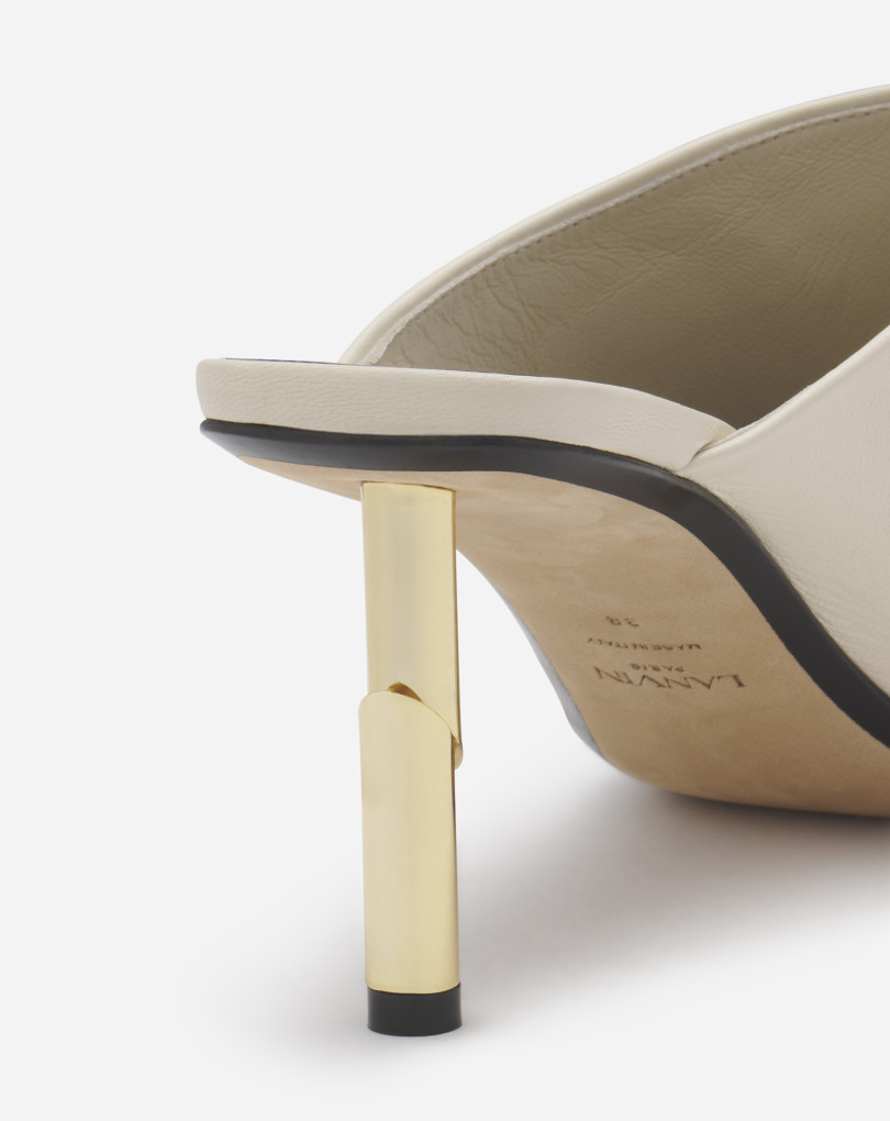 SANDALES MULES SEQUENCE BY LANVIN EN CUIR