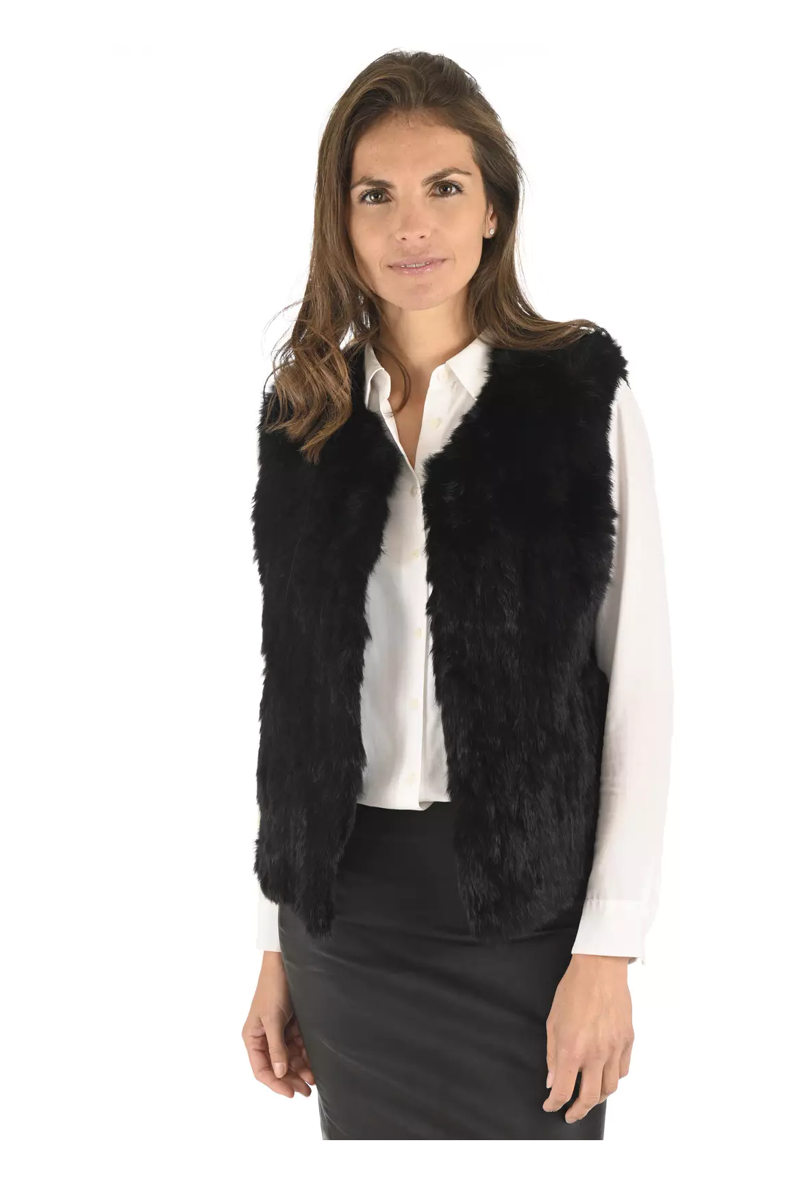 La Canadienne Autres Gilets Femme couleur noir