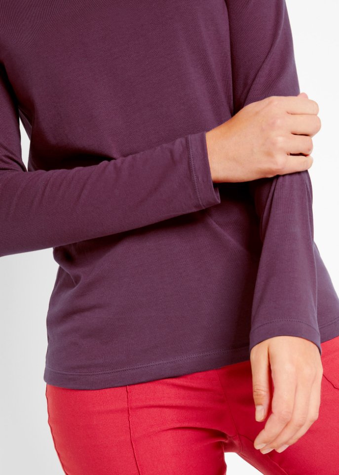 Langarmshirt mit Rollkragen (2er Pack)