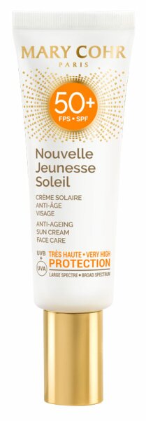 Mary Cohr Age Signes Defence Nouvelle Jeunesse Soleil Visage LSF 50+ Sonnencreme