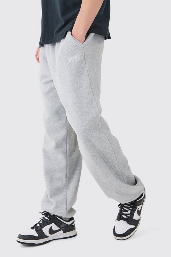 Oversize Man Fleece-Jogginghose