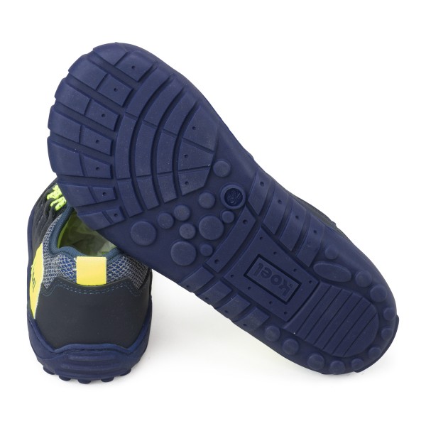 Koel Santi |kid ~ Mason Mesh Vegan Sneaker ~ Blue