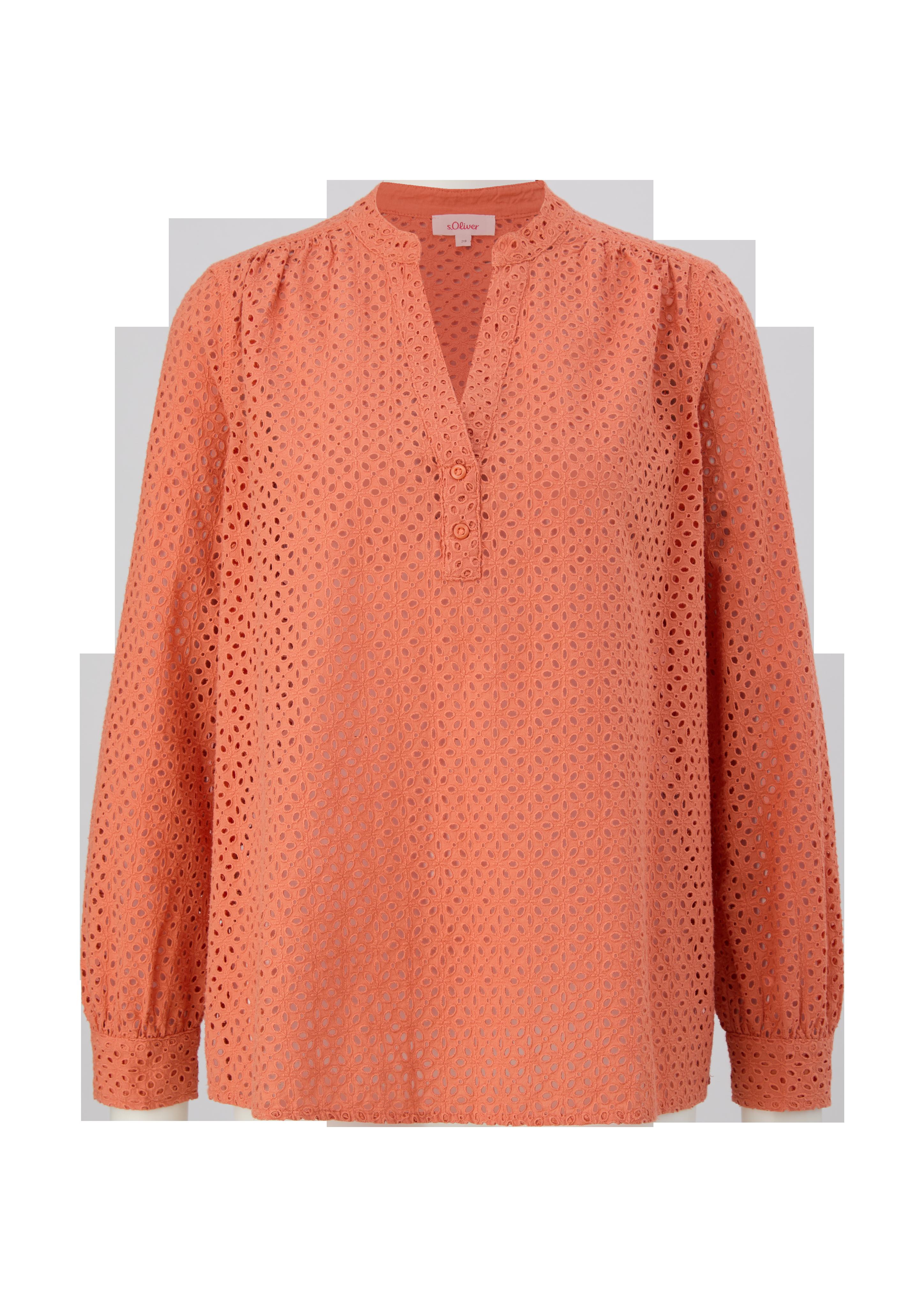 Bluse mit Lochstickerei  2128352-27L4