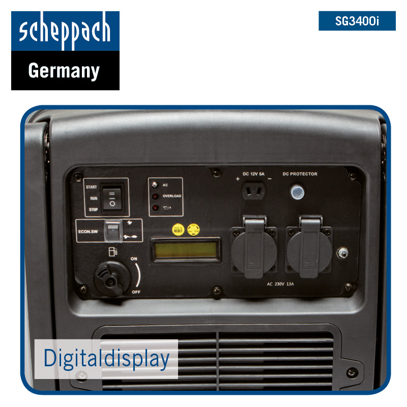 Scheppach Stromerzeuger SG3400i (Inverter)