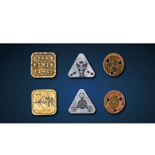 Legendary Metal Coins - Alien Coin Set (24)