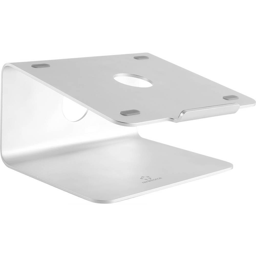 Renkforce Aluminium Laptoperhöhung mit drehbarem Fuß für Laptop-Ständer