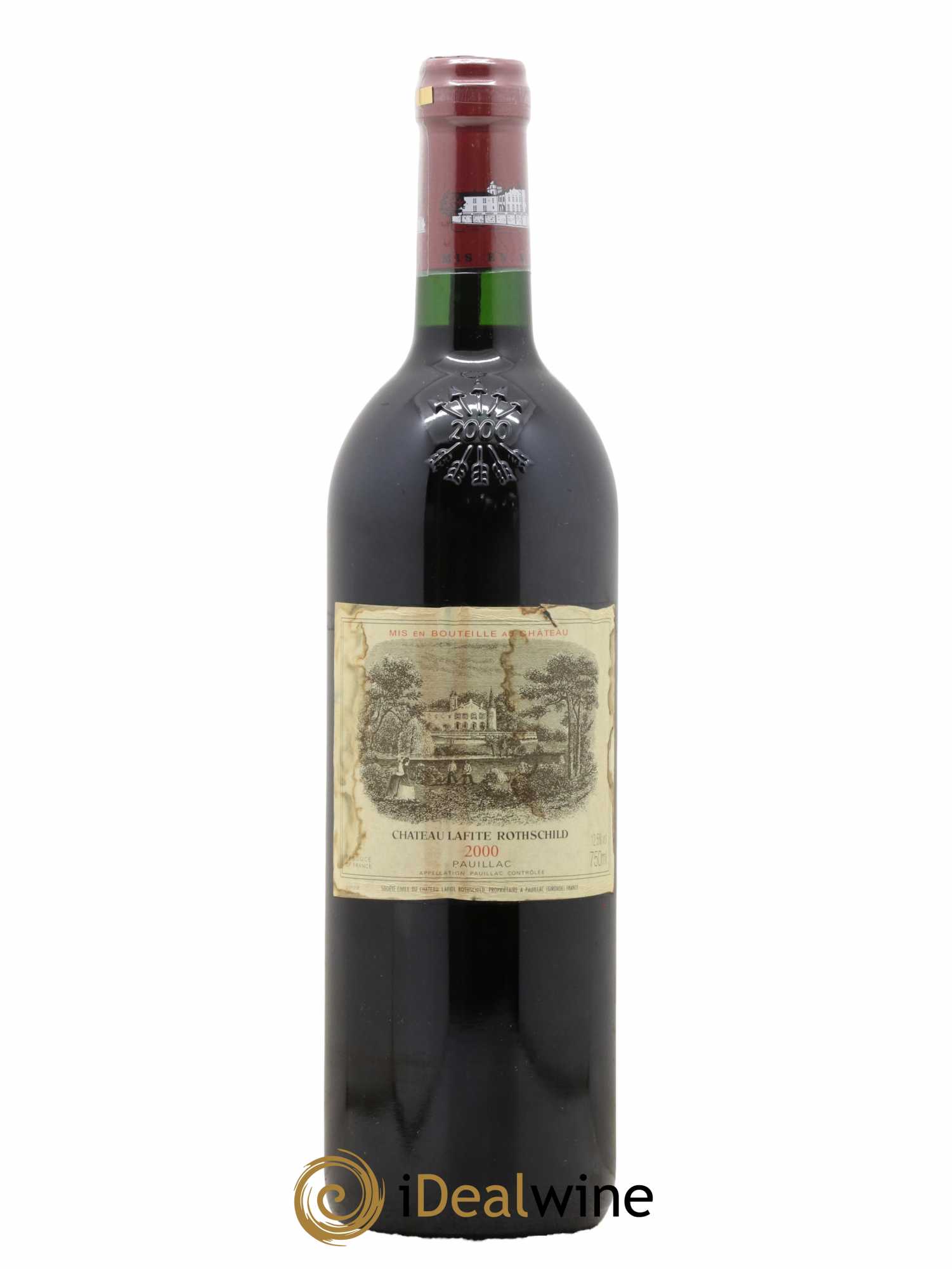 Château Lafite Rothschild 1er Grand Cru Classé  2000 - Lot de 1 Bouteille