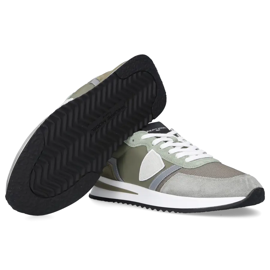 Philippe Model - Sneaker low TYLU W028 Veloursleder - grün