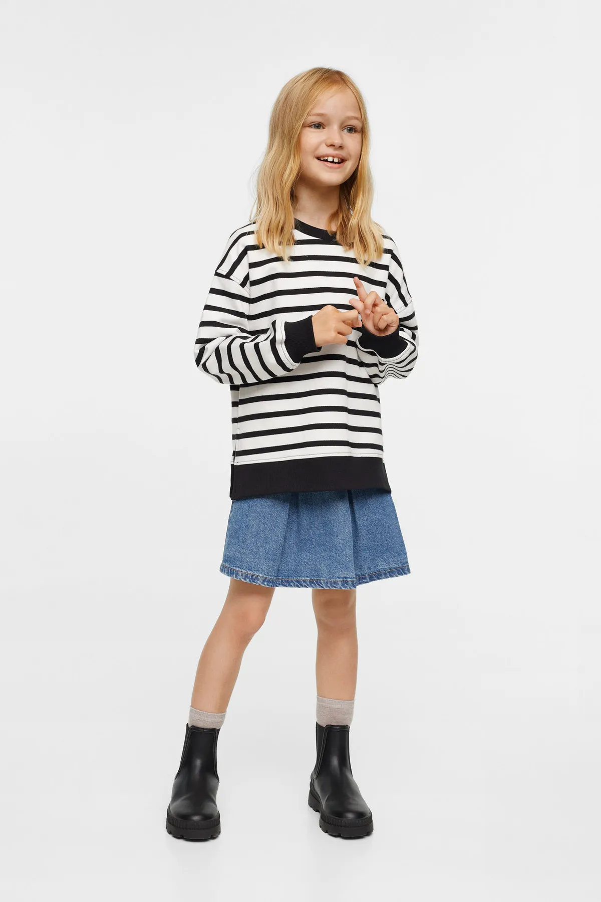 MANGO Kids  37072509 Pullover und Strickjacken Off White