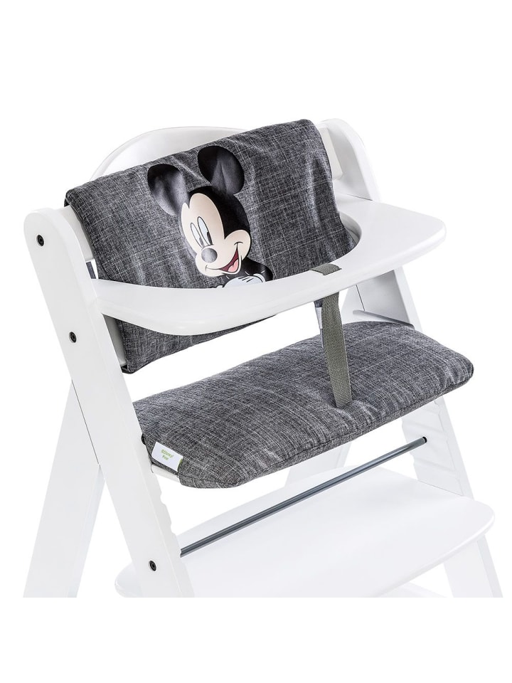 Hauck Hochstuhlauflage & Sitzverkleinerer - Disney Deluxe in grau günstig kaufen onesize