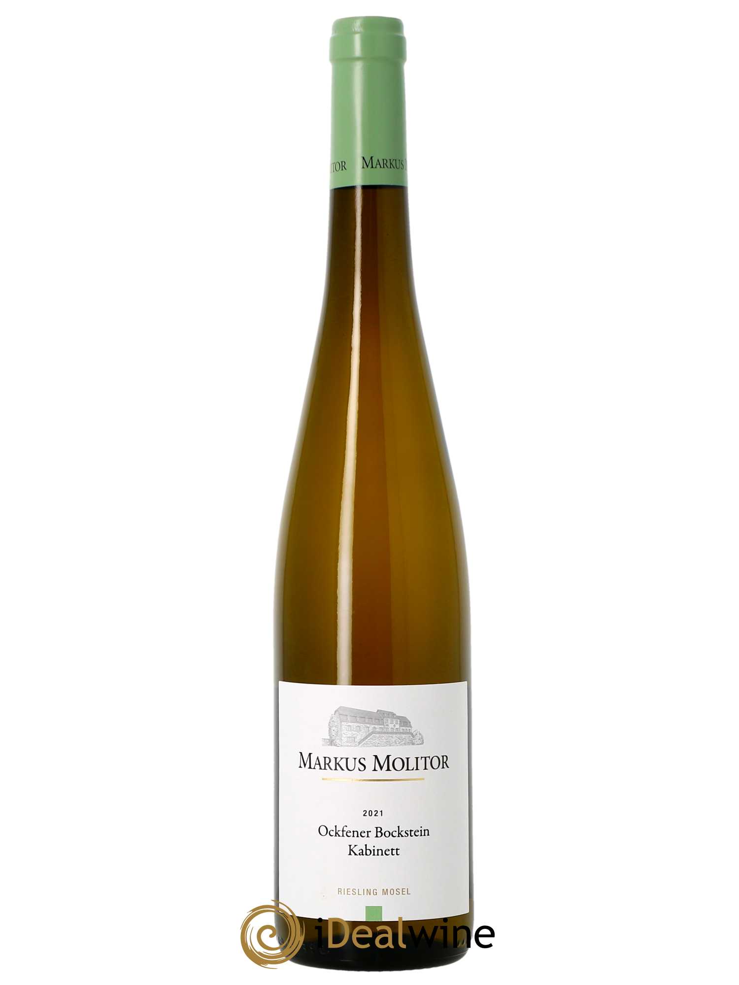 Riesling Markus Molitor Ockfener Bockstein Kabinett Green Capsule  2021 - Lot de 1 Bouteille