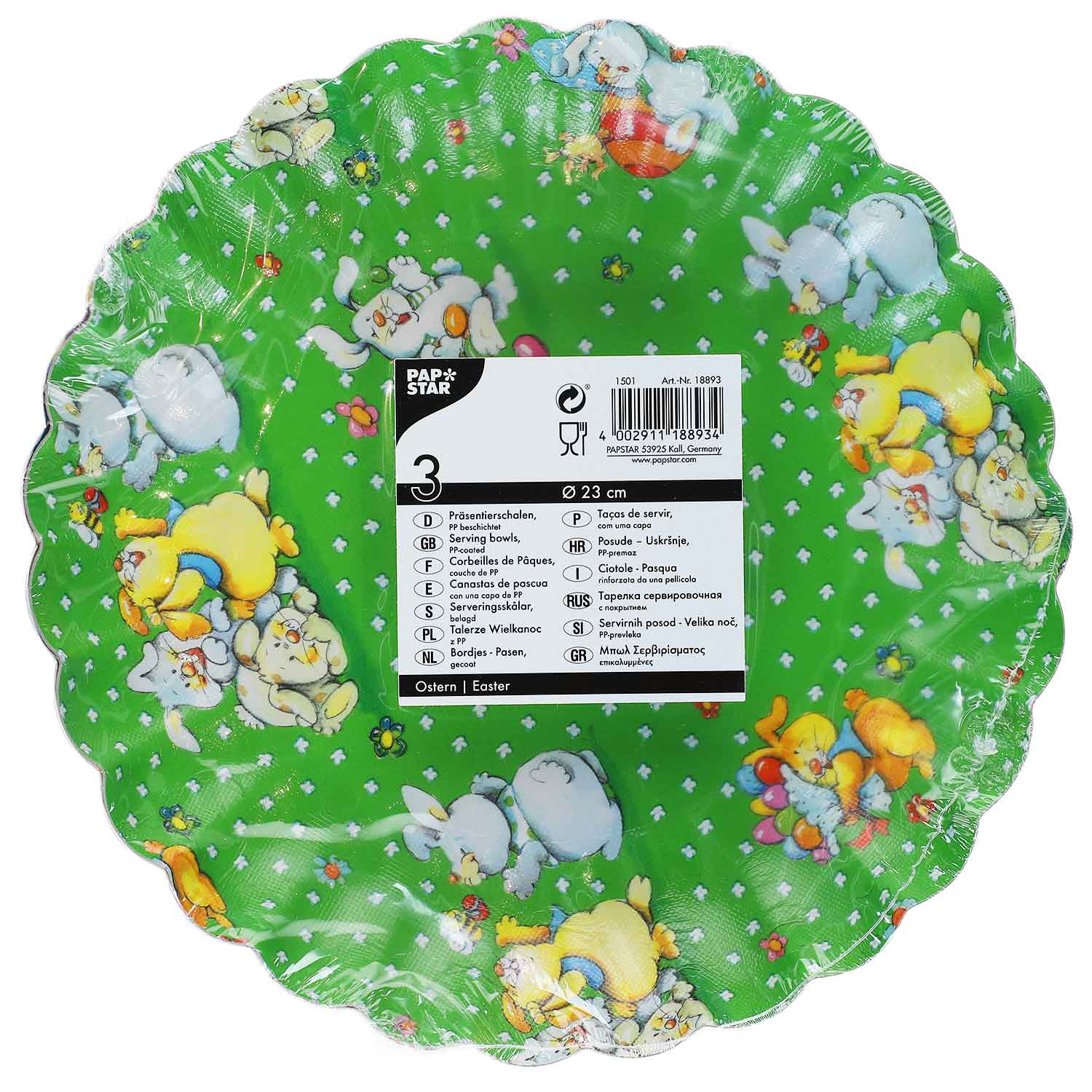 Papstar Präsentierschalen Ostern 3er