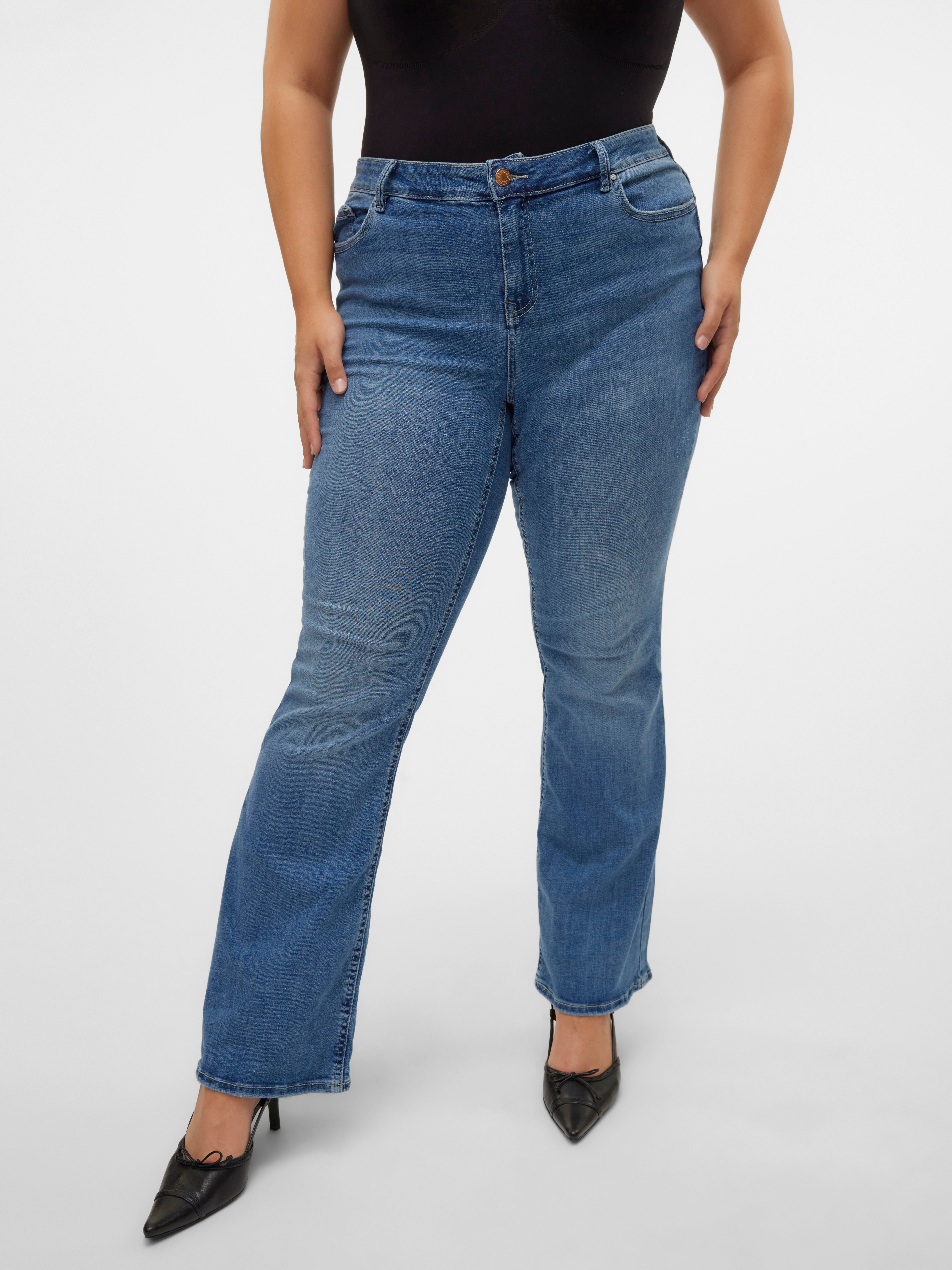 VMCFLASH Mid Rise Ausgestellt Jeans