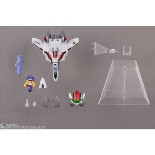 Macross Frontier TINY SESSION VF-25F MESSIAH VALKYRIE (ALTO USE) with SHERYL 10 cm