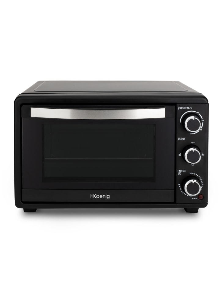 HKoenig Mini-Backofen FO25 in Schwarz günstig kaufen onesize
