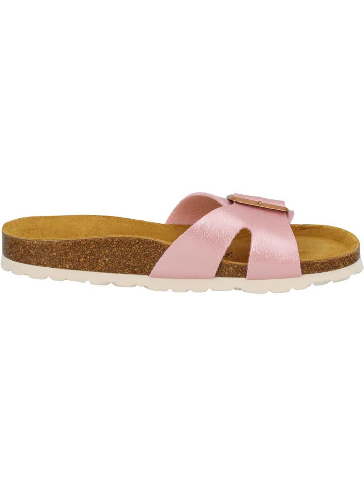 palado Pantoletten in rosa metallic günstig kaufen