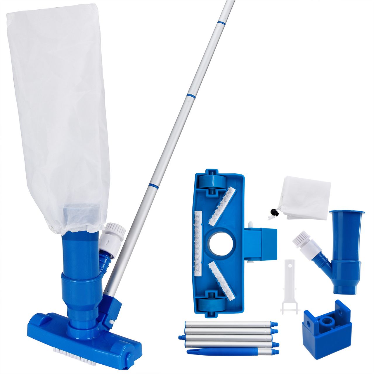 Casaria monzana® Pool-Reinigungsset 3-tlg.