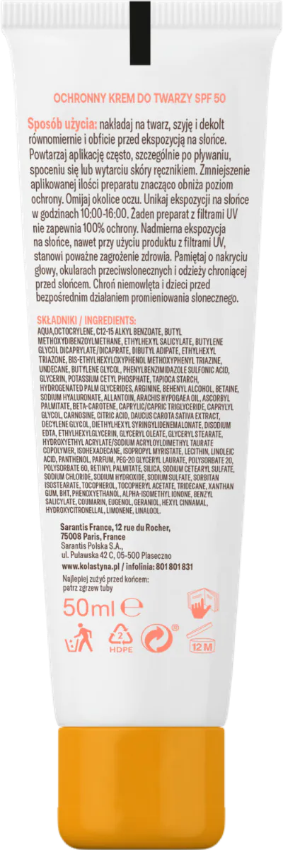 Kolastyna Sun Anti-Aging SPF50 Gezichtscrème 50 ml