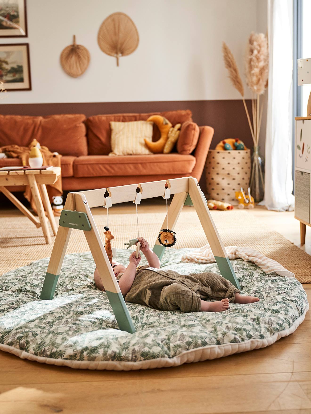 Tapis d'éveil réversible hanoï