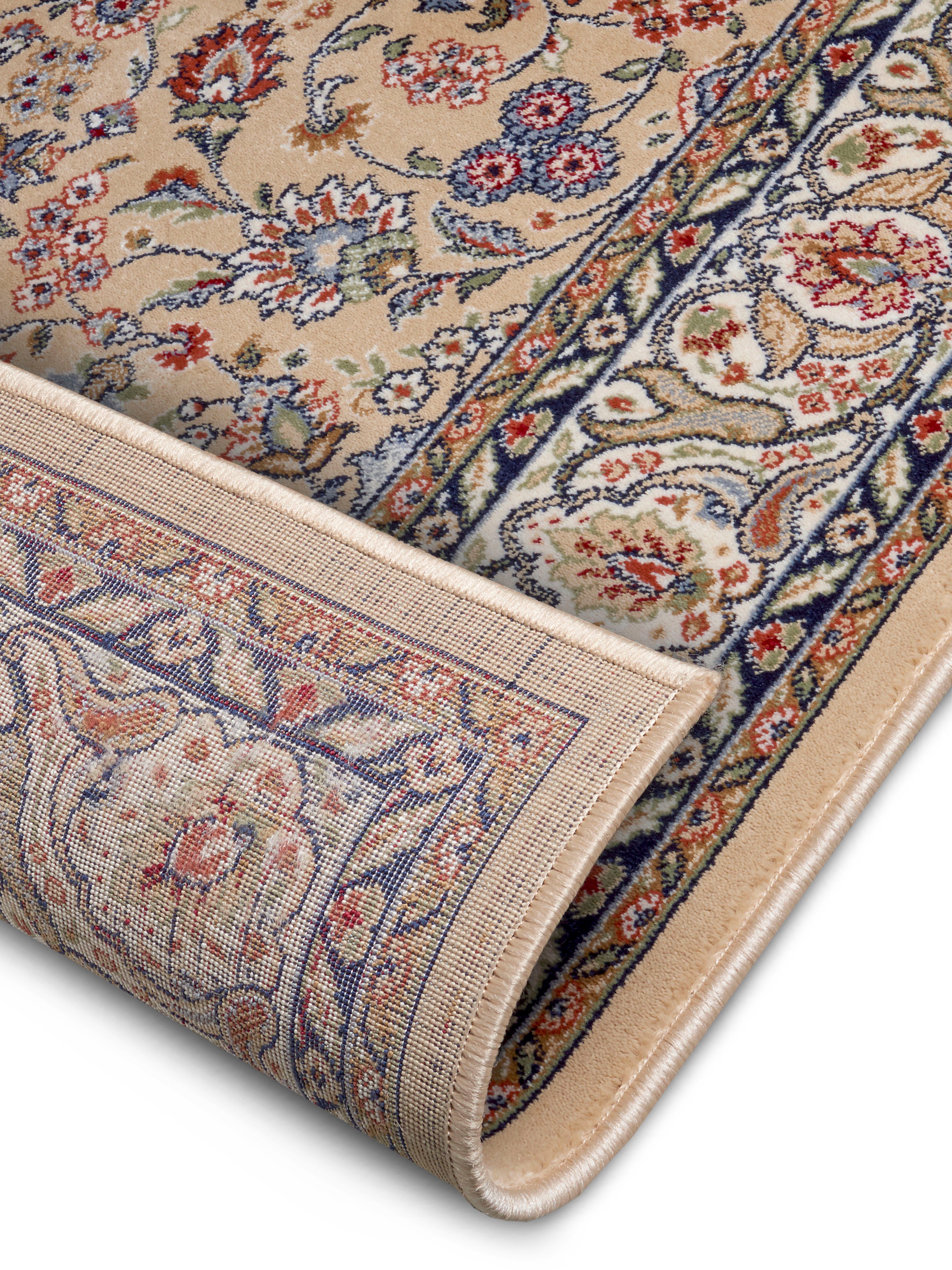 Teppich Aljars, NOURISTAN, rechteckig, Höhe: 10 mm, Orientalisch, Orient Optik, Wohnzimmer, Schlafzimmer, Kurzflor, Weich