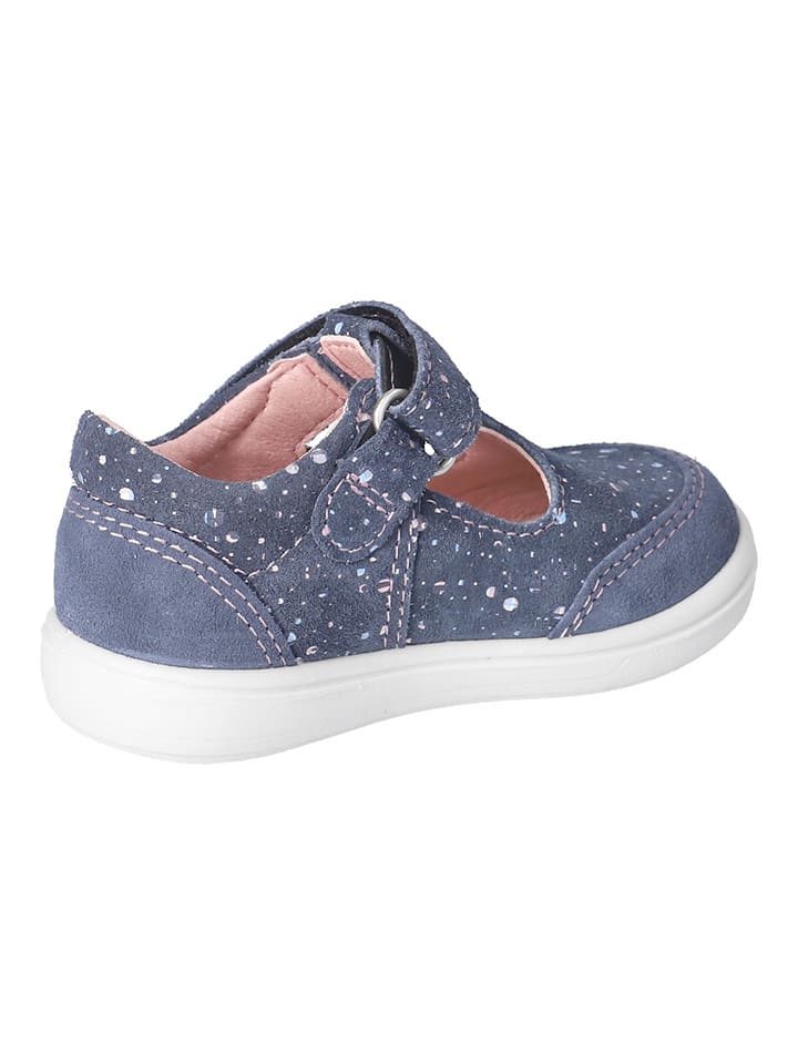 PEPINO Leder-Sneakers in Dunkelblau günstig kaufen