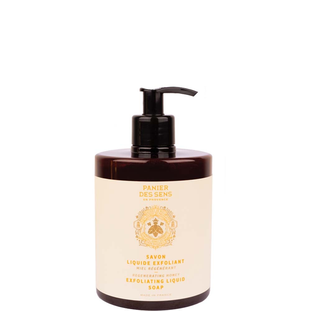 Panier des Sens SAVON LIQUIDE EXFOLIANT | Miel Régénérant Savon Liquide Exfoliant