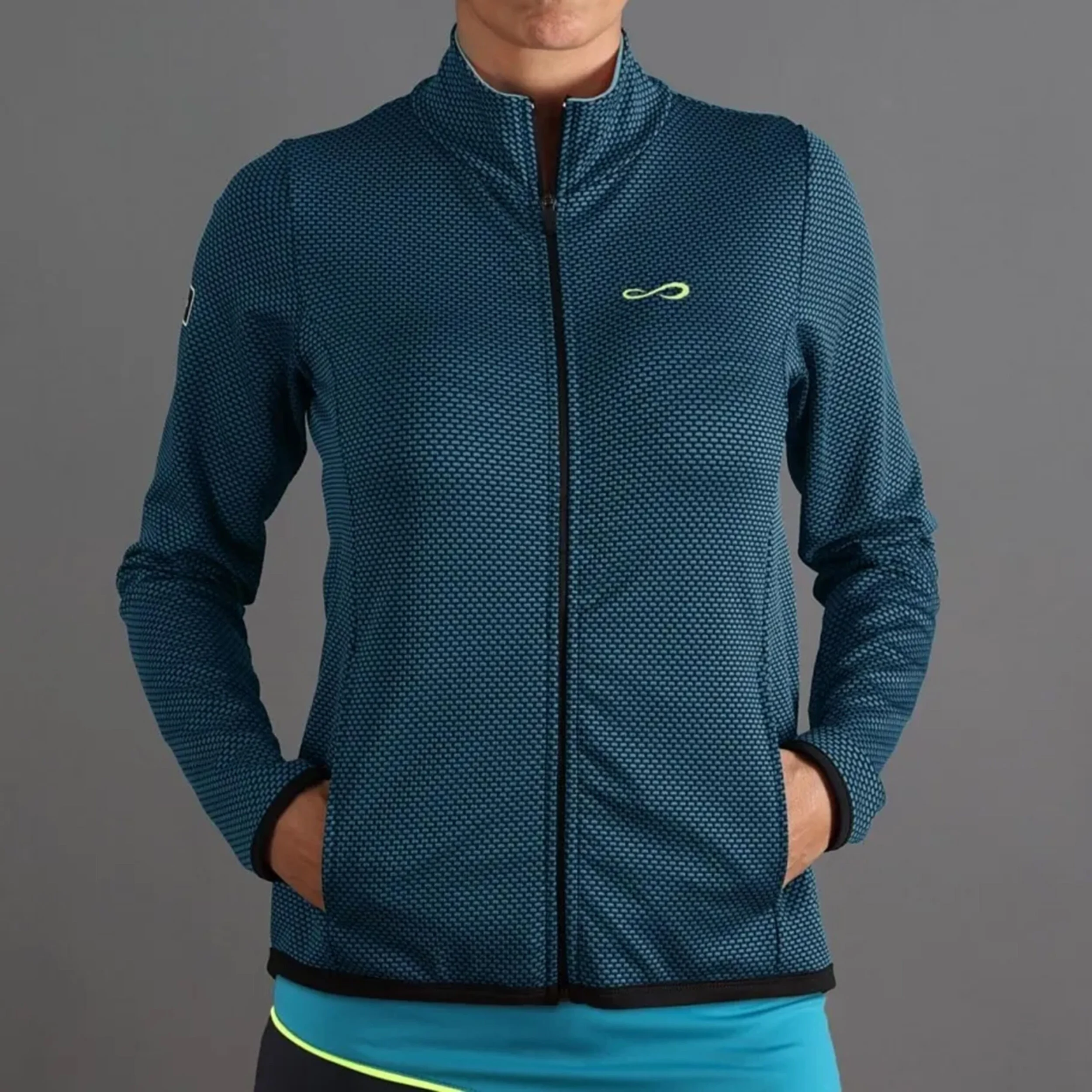 Lithe Trainingsjacke Damen - Petrol