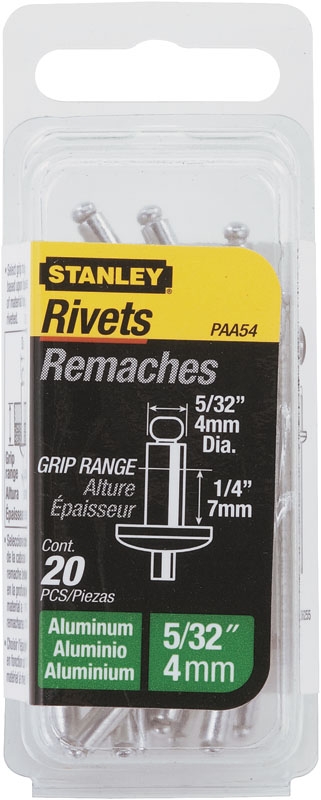 Stanley 1-PAA42T Popnieten 3x3 mm – 25 Stück
