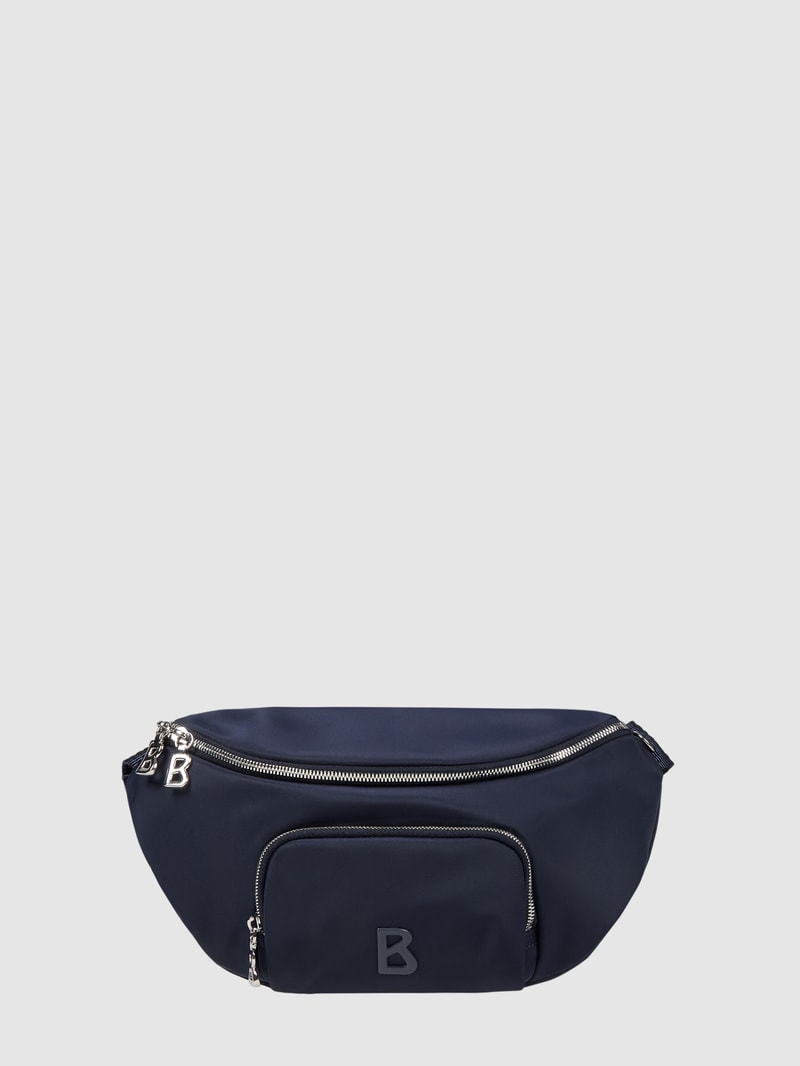 Bauchtasche mit Zweiwege-Reißverschluss Modell 'Verbier Janika' in marineblau