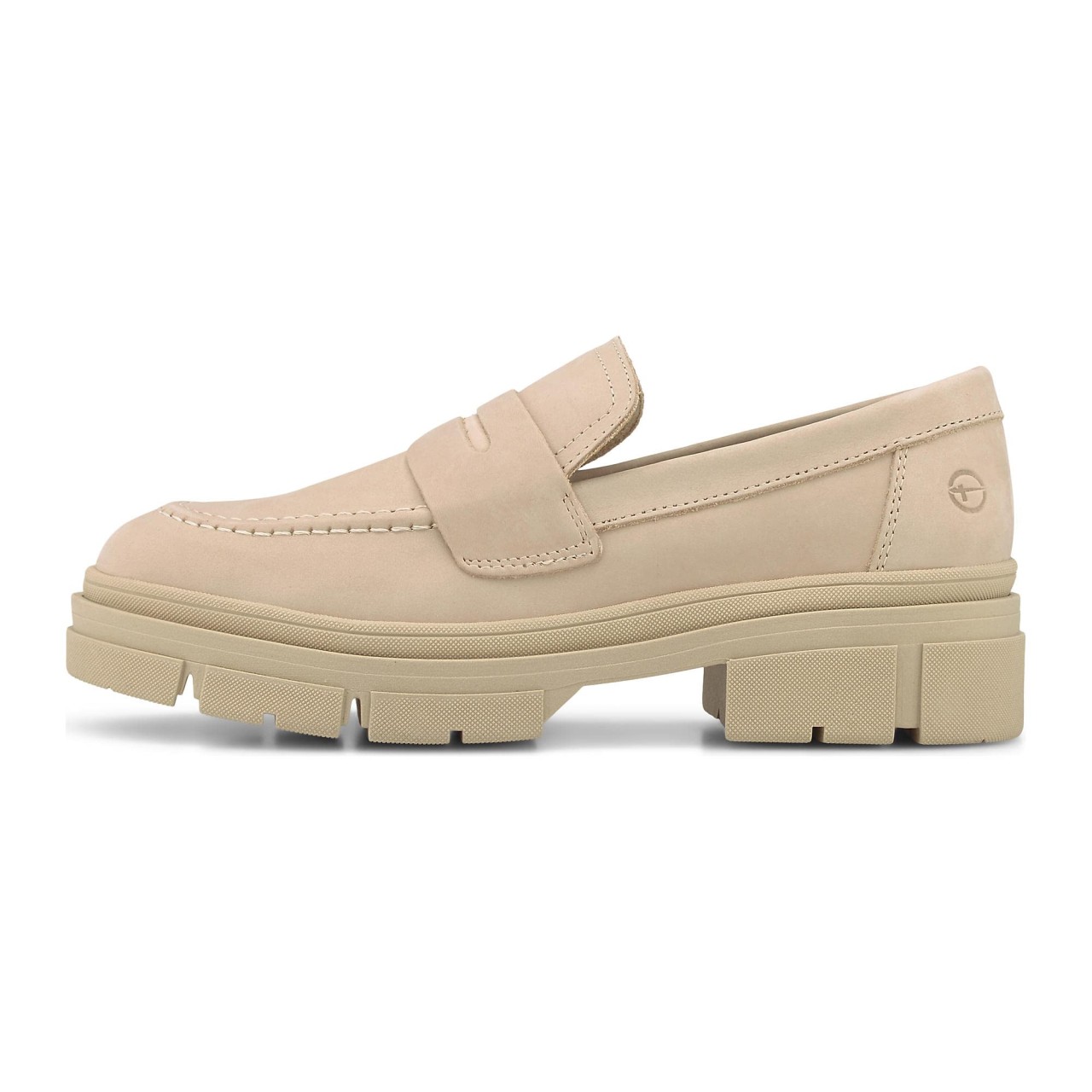 TAMARIS Sportliche Slipper beige