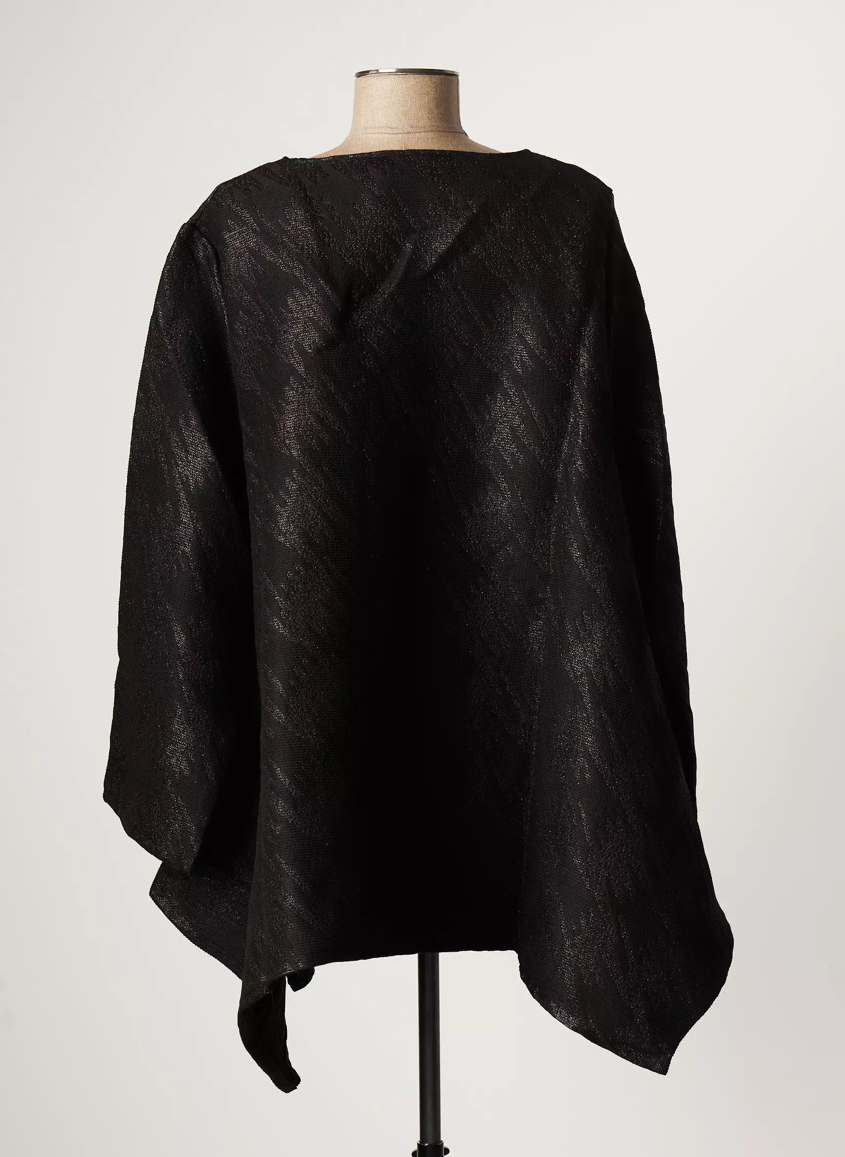 Tendance Unique Vestecasual Femme couleur noir
