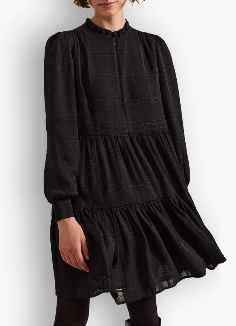 Rochie-tunică Shreya Phase Eight cu imprimeu în carouri scurte