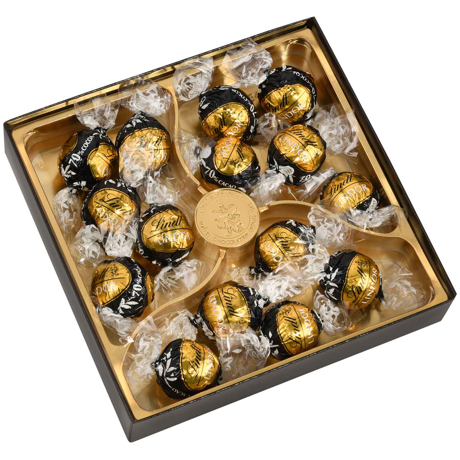 Lindt Lindor Kugeln 70% Cacao Feinherb 186g