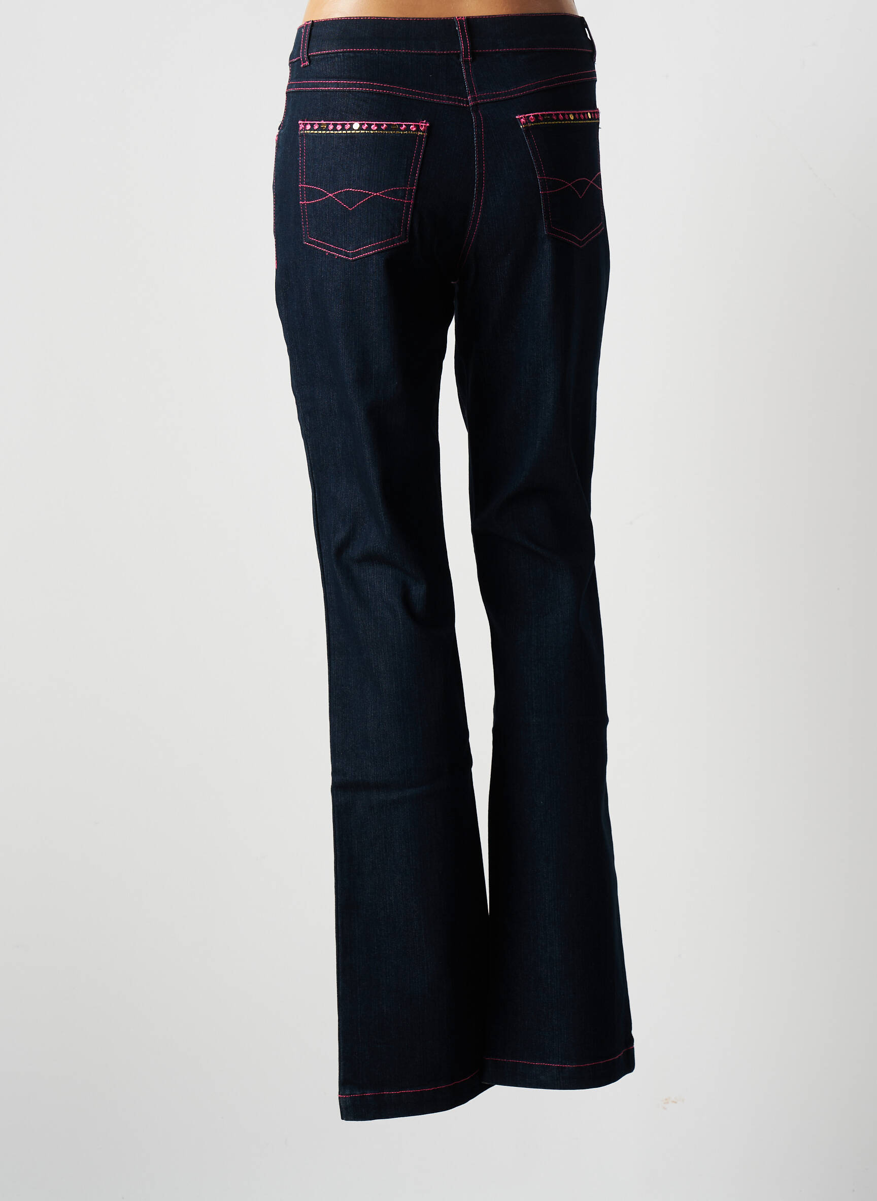 Paul Brial Jeans Coupe Droite Femme couleur bleu