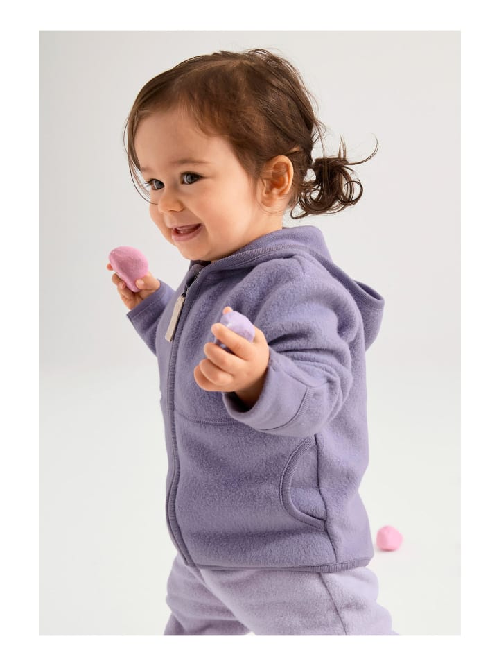 Hessnatur Fleece-Jacke in lavendel günstig kaufen