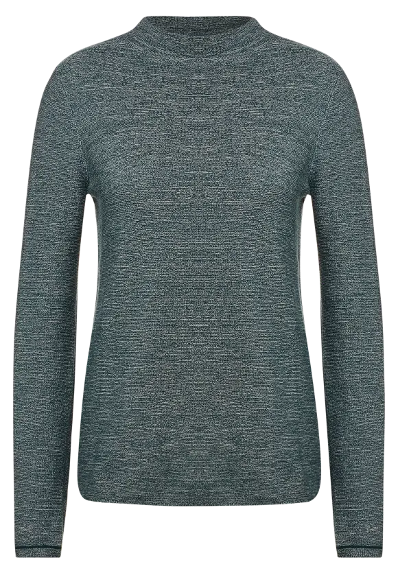 CECIL Pullover mit Stehkragen