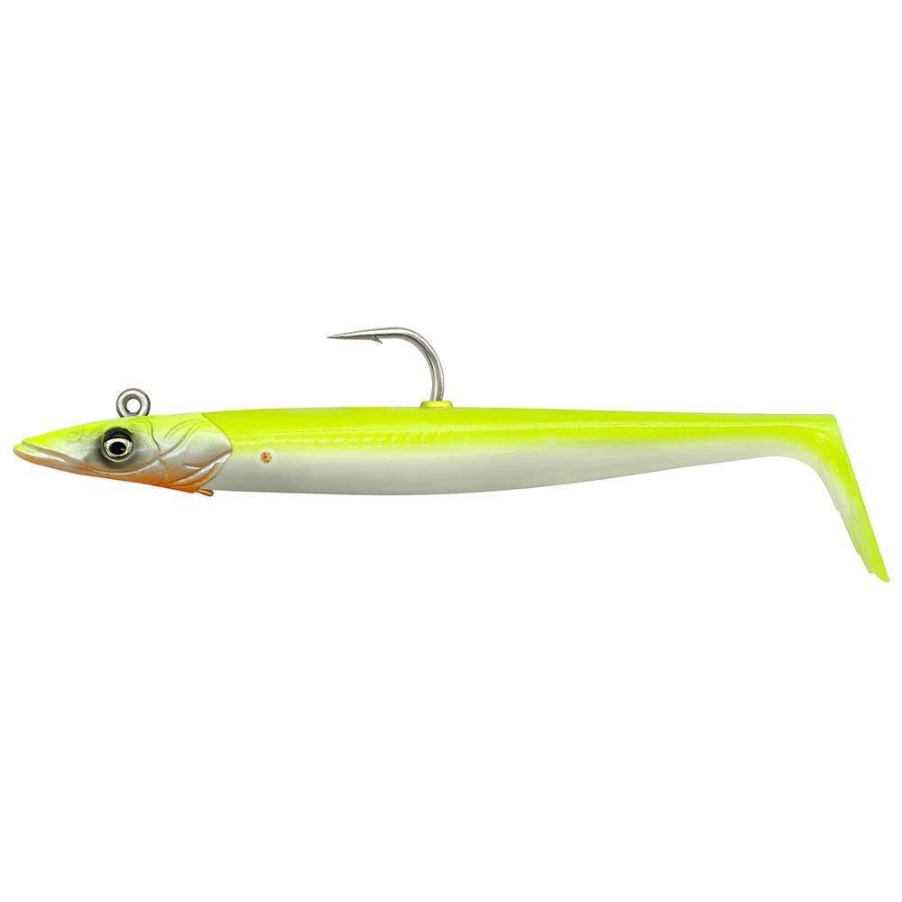 Savage Gear Sandeel V2 soft lure, 15.5cm, 46g (2 bodies + 1 jig head)