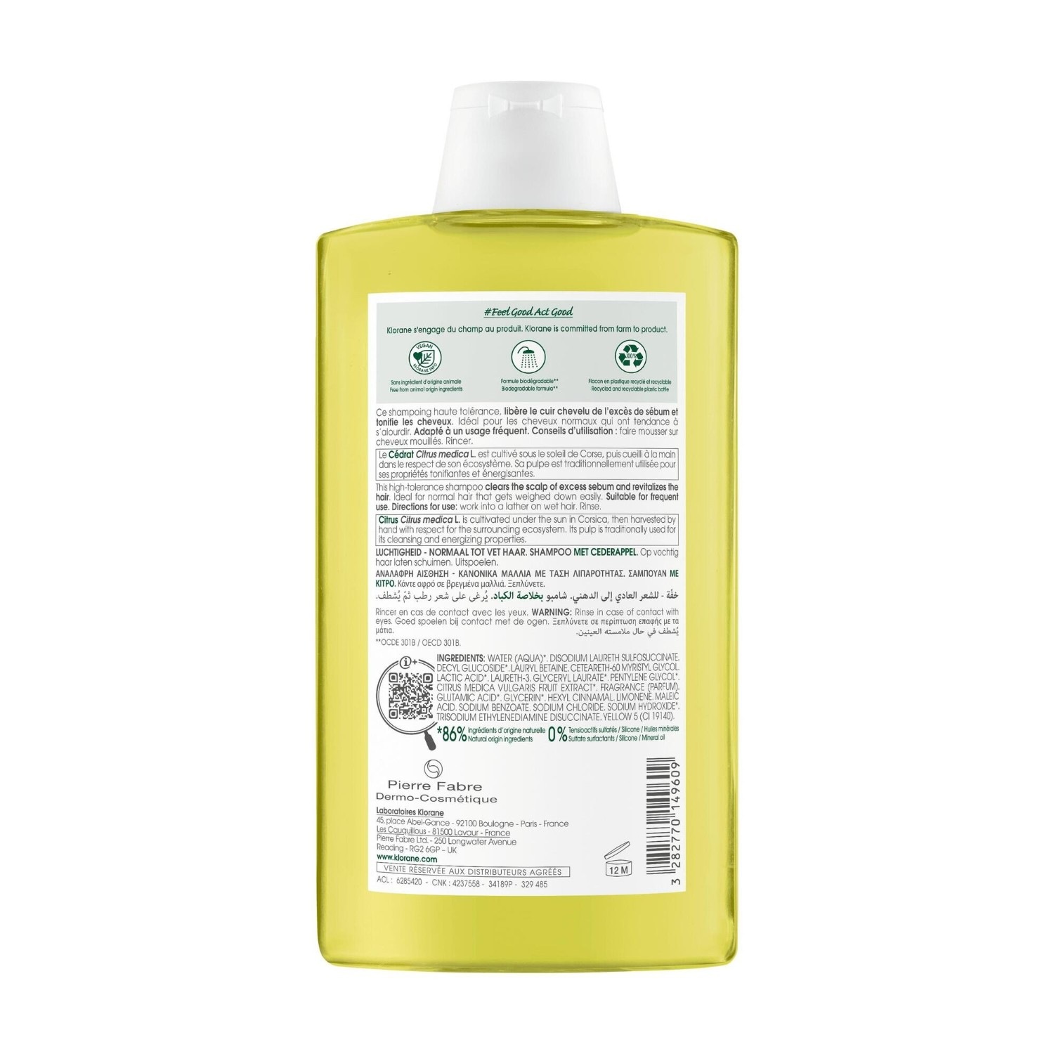 Klorane Citroen Shampoo