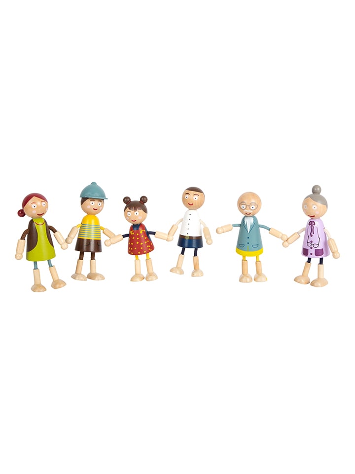 small foot 6er-Set: Biegepuppen 