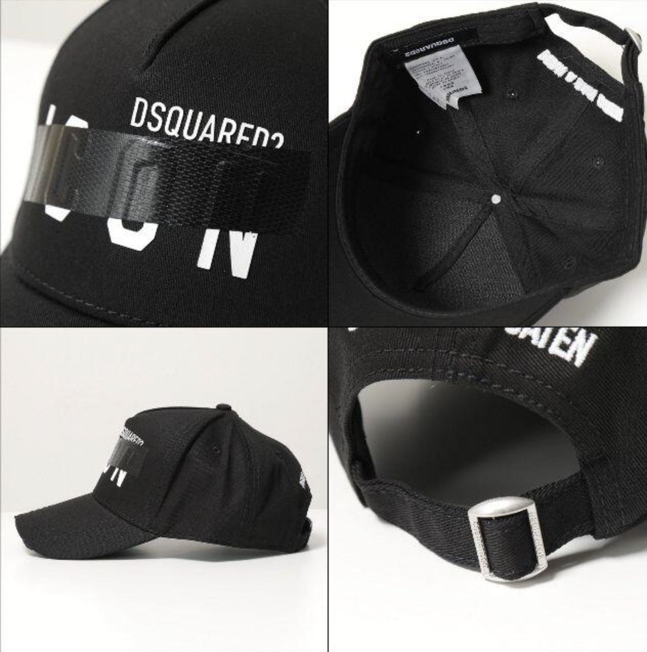 Dsquared2 Baseball Cap Ds-216-Cap-Schwarz-Onesize