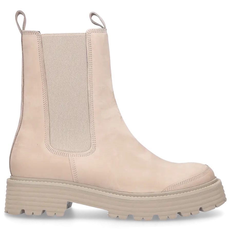 305 SOBE - Chelsea Boots WHITNEY Nubukleder - grau
