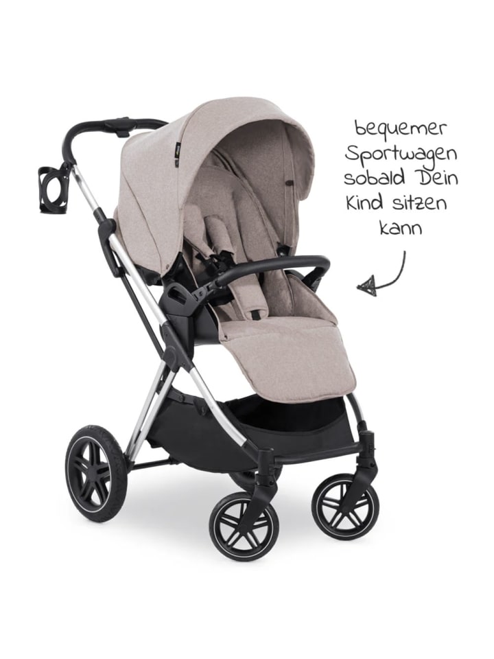 Hauck Buggy & Sportwagen Vision X inkl. XXL Zubehörpaket in beige günstig kaufen onesize