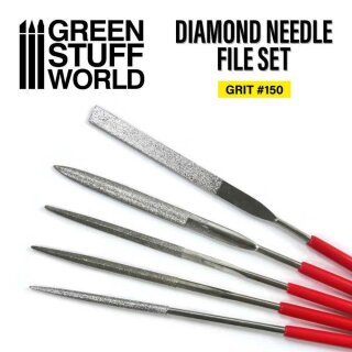 Modellbau Diamant-Feilen Set - Körnung 150