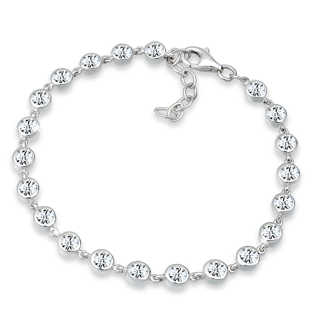 Elli PREMIUM Elli PREMIUM Bracelet Kristalle 925 Sterling Silber Bracelet